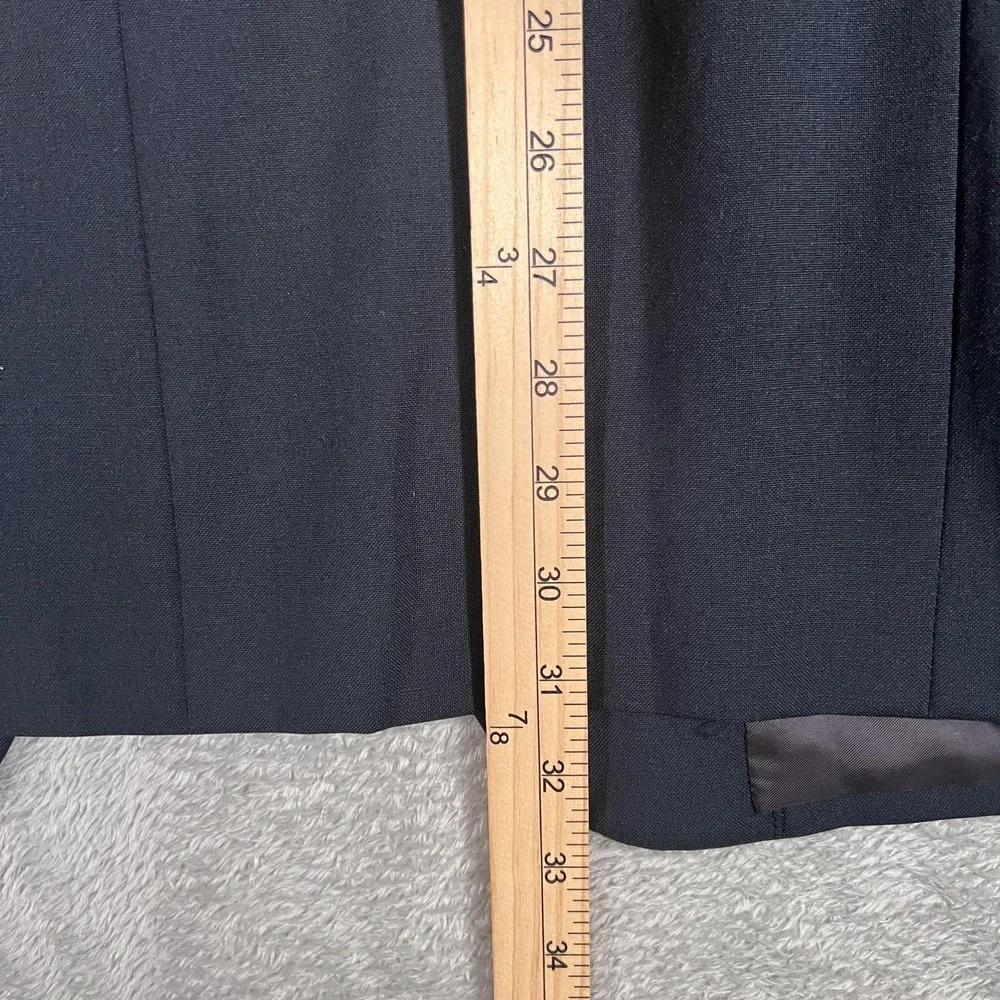 Fendi Blazer Mens 50 IT 40R Black 100% Virgin Wool‎ Made in Italy Sport Coat
